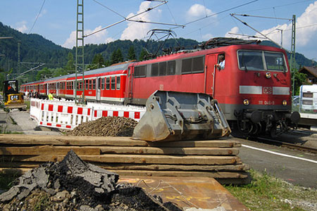 Deutsche Bahn Baustellen Mitteilung