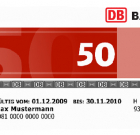 Bahncard 50 kaufen: Preis der DB-Bahncard nach Klassen