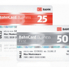 Business Bahncard: 50 und 25 mit Firmenkundenrabatt